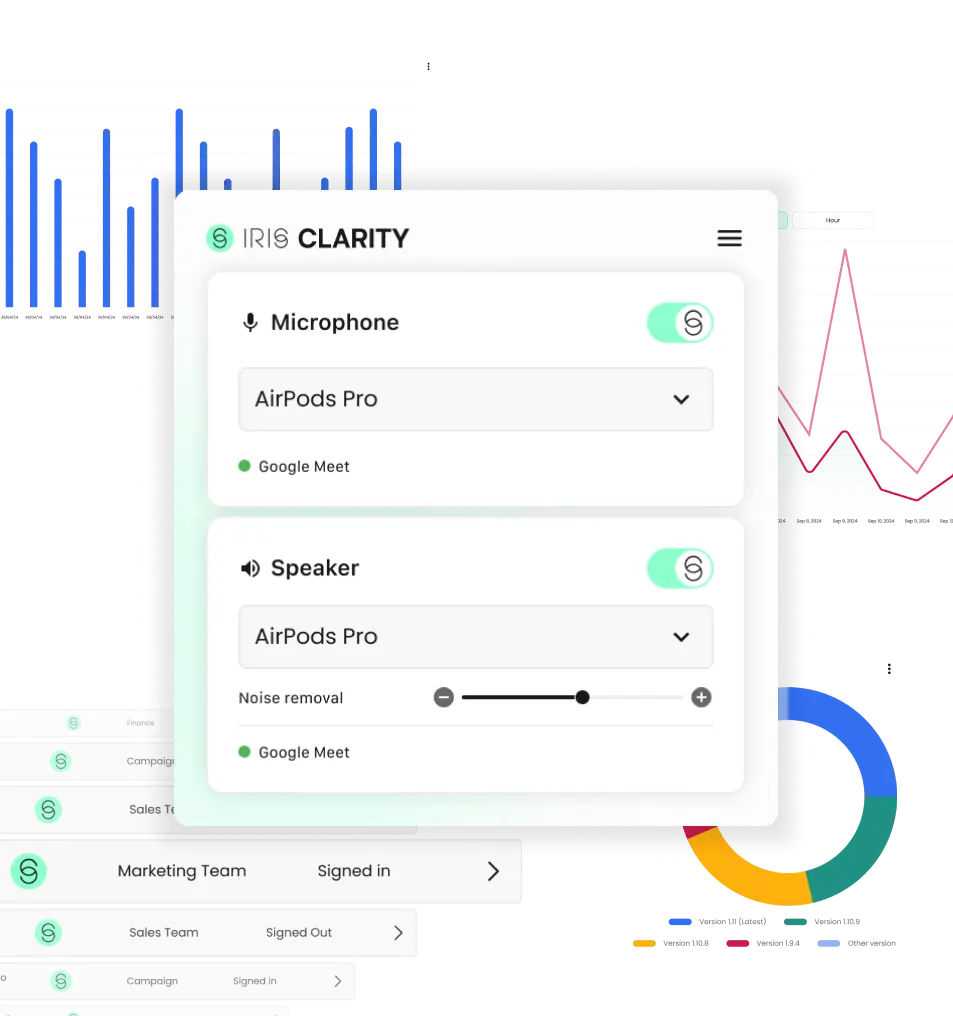 IRIS Clarity app